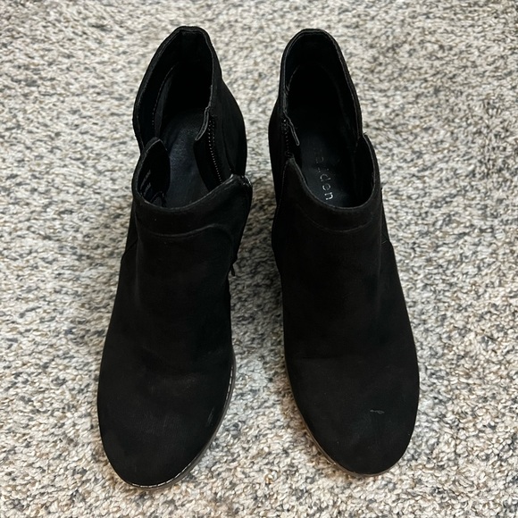 Greteel Madden Girl Black Wedge Booties - Picture 6 of 6